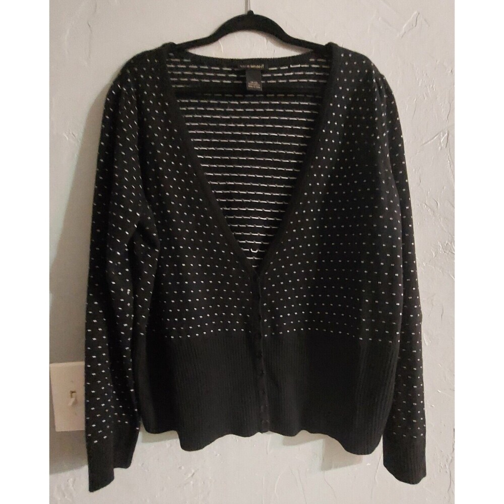 Lane Bryant  Sweater Cardigan Women's Size 18 /20,Acrylic, Button Down, Spandex